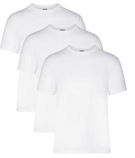 Bright White Short Sleeve Crew Neck 3-Pack